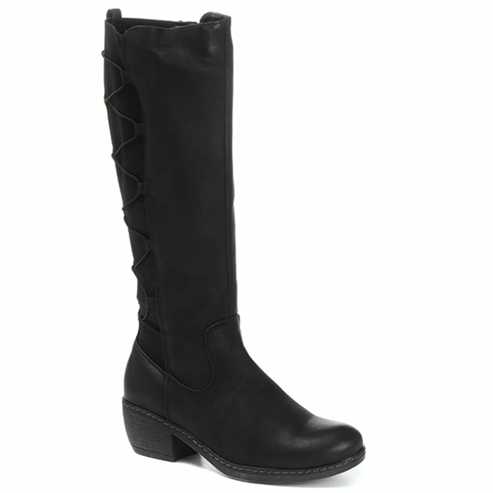 Pavers Boots Lightweight Bungee Elasticated Knee High Boot - WOIL30041 / 316 693 2 Pavers Boots Lightweight Bungee Elasticated Knee High Boot - WOIL30041 / 316 693
