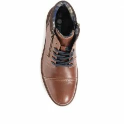 Pavers Lightweight Leather Lace-Up Ankle Boot - TEJ30013 / 316 766 Casual