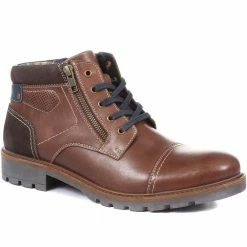 Pavers Lightweight Leather Lace-Up Ankle Boot - TEJ30013 / 316 766 Casual