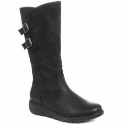 Pavers Ladies Casual Knee Black High Boots - WOIL30032 / 316 350 / 316 350