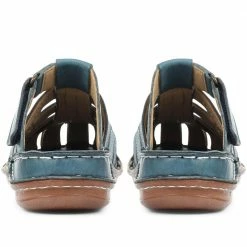 Pavers Touch-Fastening Leather Clog - CAY31005 / 317 820 Sandals