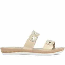 Pavers Embellished Mule Sandals - INB31017 / 317 873