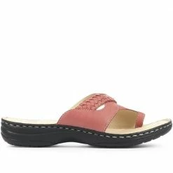 Pavers Wide Fit Leather Toe Post Sandals - KF31003 / 317 809