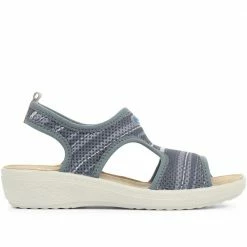 Fly Flot Wide Fit Slingback Stretch Sandals - FLY29016 / 313 789