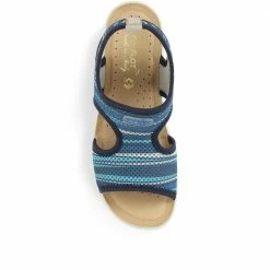 Fly Flot Wide Fit Slingback Stretch Sandals - FLY29016 / 313 789