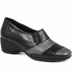 Pavers Multi-Tonal Leather Slip On - HSNAP1607 / 124 384 Shoes