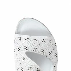 Pavers Leather Flat Sandals - KARY29011 / 315 353 48 Pavers Leather Flat Sandals - KARY29011 / 315 353