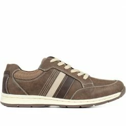 Pavers Wide Fit Lace-Up Trainers - WBINS31001 / 317 183