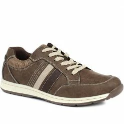 Pavers Wide Fit Lace-Up Trainers - WBINS31001 / 317 183