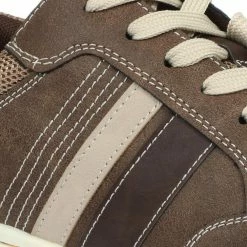 Pavers Wide Fit Lace-Up Trainers - WBINS31001 / 317 183