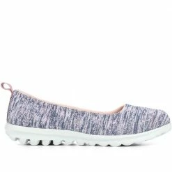 Pavers Wide Fit Trainer Pumps - BRK31027 / 317 369