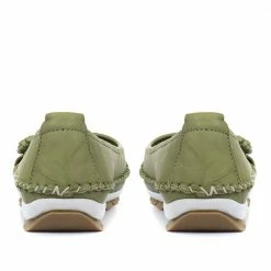 Pavers Wide Fit Casual Leather Pumps - SIMIN31001 / 317 817 Shoes