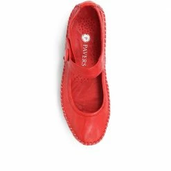 Pavers Leather Touch Fastening Mary Janes - SIMIN31005 / 318 210