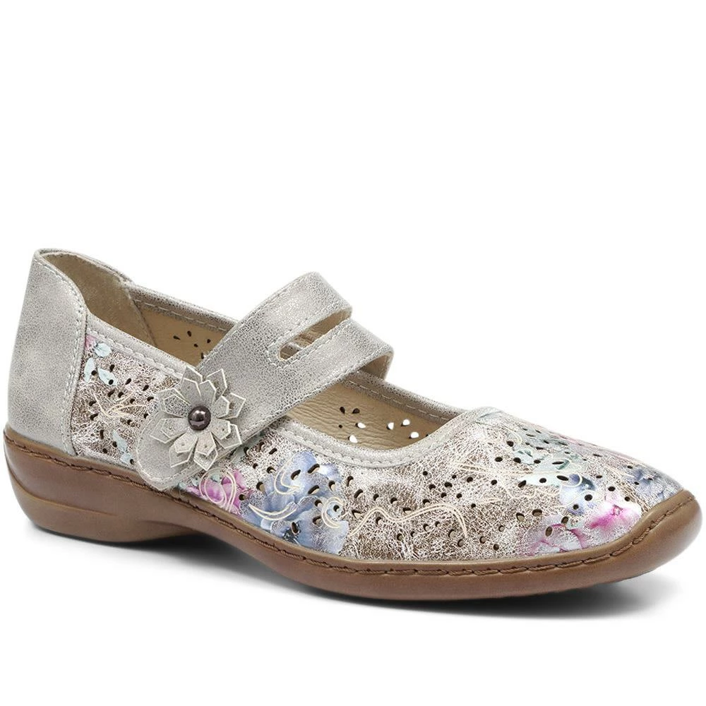 Pavers Shoes Floral Touch-Fastening Mary Jane Shoe - WBINS31053 / 317 663 1 Pavers Shoes Floral Touch-Fastening Mary Jane Shoe - WBINS31053 / 317 663