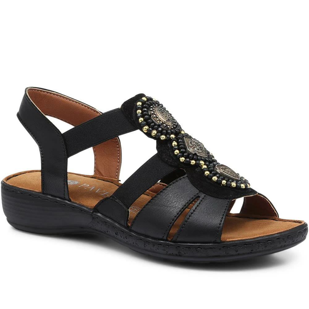 Pavers Embellished Gladiator Sandal - LUCK31001 / 318 158 26 Pavers Embellished Gladiator Sandal - LUCK31001 / 318 158