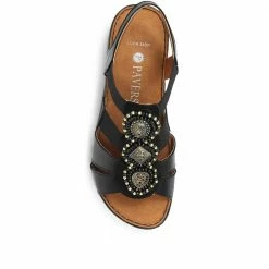 Pavers Embellished Gladiator Sandal - LUCK31001 / 318 158 47 Pavers Embellished Gladiator Sandal - LUCK31001 / 318 158