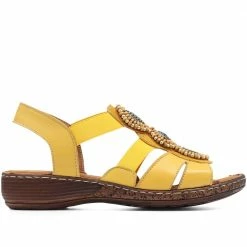 Pavers Embellished Gladiator Sandal - LUCK31001 / 318 158 74 Pavers Embellished Gladiator Sandal - LUCK31001 / 318 158