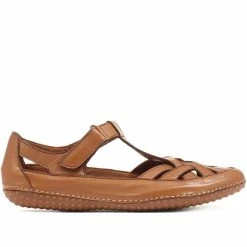 Pavers Wide Fit Flat Sandals - KISAS31001 / 318 081