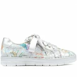 Pavers Metallic Ribbon Laced Sneakers / 317 662