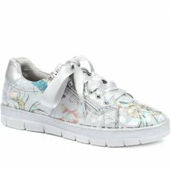 Pavers Metallic Ribbon Laced Sneakers / 317 662