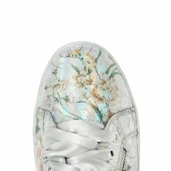 Pavers Metallic Ribbon Laced Sneakers / 317 662