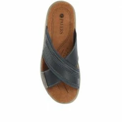 Pavers Leather Mule Sandals - DDIN31017 / 317 727