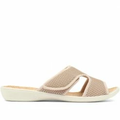 Pavers Wide Fit Touch-Fastening Slipper Mules - ADA31003 / 317 967