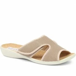 Pavers Wide Fit Touch-Fastening Slipper Mules - ADA31003 / 317 967