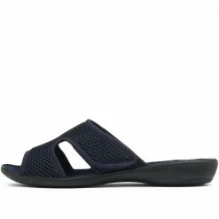 Pavers Wide Fit Touch-Fastening Slipper Mules - ADA31003 / 317 967