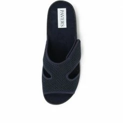 Pavers Wide Fit Touch-Fastening Slipper Mules - ADA31003 / 317 967