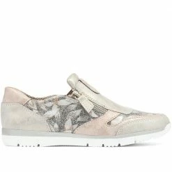 Relife By Pavers Sneakers Slip-On Metallic Floral Sneaker / 317 446