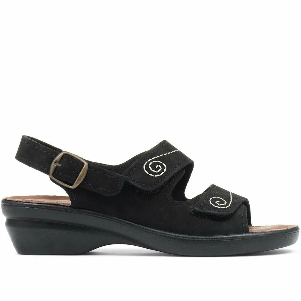 Pavers Slingbacks Ladies Red Dual-Strap Leather Sandal - POLY31007 / 317 664 / 317 664 8 Pavers Slingbacks Ladies Red Dual-Strap Leather Sandal - POLY31007 / 317 664 / 317 664