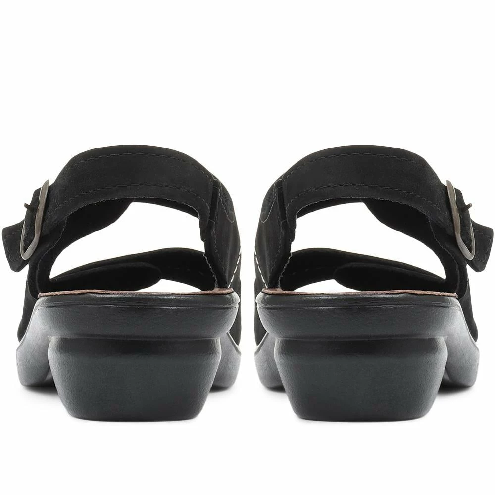 Pavers Slingbacks Ladies Red Dual-Strap Leather Sandal - POLY31007 / 317 664 / 317 664 9 Pavers Slingbacks Ladies Red Dual-Strap Leather Sandal - POLY31007 / 317 664 / 317 664