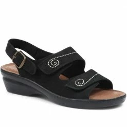 Pavers Slingbacks Ladies Red Dual-Strap Leather Sandal - POLY31007 / 317 664 / 317 664 33 Pavers Slingbacks Ladies Red Dual-Strap Leather Sandal - POLY31007 / 317 664 / 317 664