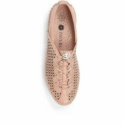 Pavers Wide Fit Casual Leather Pump - SIMIN31007 / 318 339 Flat