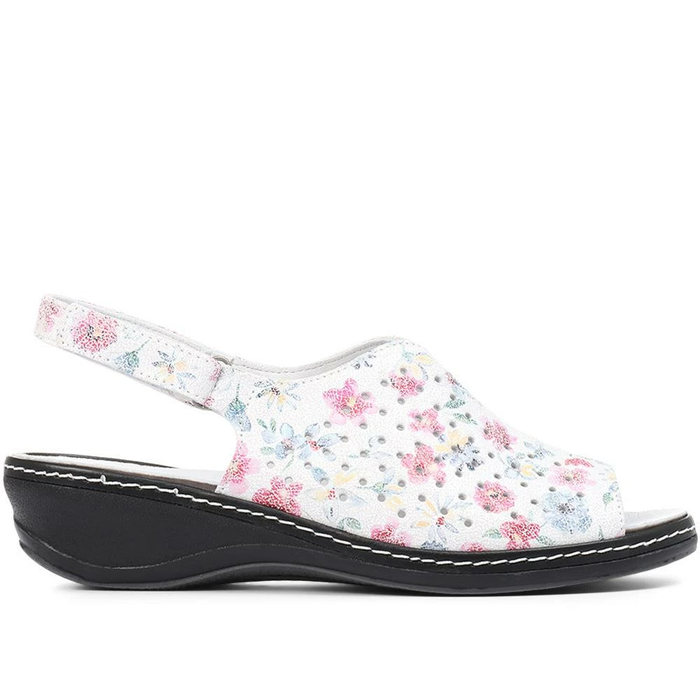 Fly Flot Sandals Slingback Leather Sandal - CAL31019 / 317 915 3 Fly Flot Sandals Slingback Leather Sandal - CAL31019 / 317 915