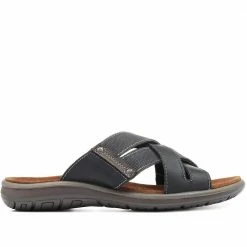 Pavers Leather Mule Sandals - DDIN31021 / 317 732