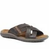 Pavers Leather Mule Sandals - DDIN31021 / 317 732