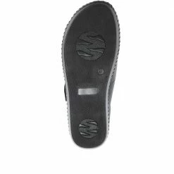 Pavers Ladies 3 Strap Patterned Leather Shoes - BASAN31009 / 317 979 / 317 979 26 Pavers Ladies 3 Strap Patterned Leather Shoes - BASAN31009 / 317 979 / 317 979