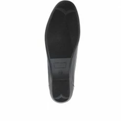 Pavers Shoes Ladies Contrasting Leather Loafers - NAP31017 / 317 827