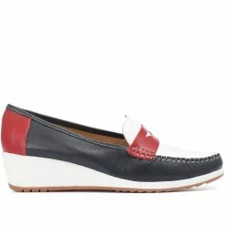 Pavers Shoes Wide Fit Leather Penny Loafer - NAP31019 / 318 196 64 Pavers Shoes Wide Fit Leather Penny Loafer - NAP31019 / 318 196