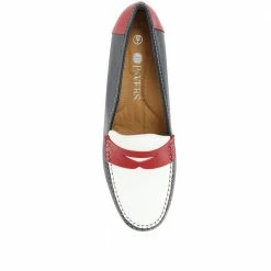 Pavers Shoes Wide Fit Leather Penny Loafer - NAP31019 / 318 196 55 Pavers Shoes Wide Fit Leather Penny Loafer - NAP31019 / 318 196