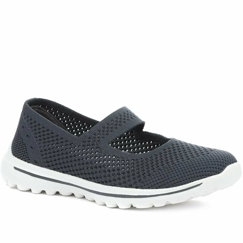 Pavers Wide Fit Stretch Mary Jane Sneakers / 317 470 1 Pavers Wide Fit Stretch Mary Jane Sneakers / 317 470