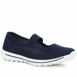 Pavers Wide Fit Stretch Mary Jane Sneakers / 317 470 18 Pavers Wide Fit Stretch Mary Jane Sneakers / 317 470