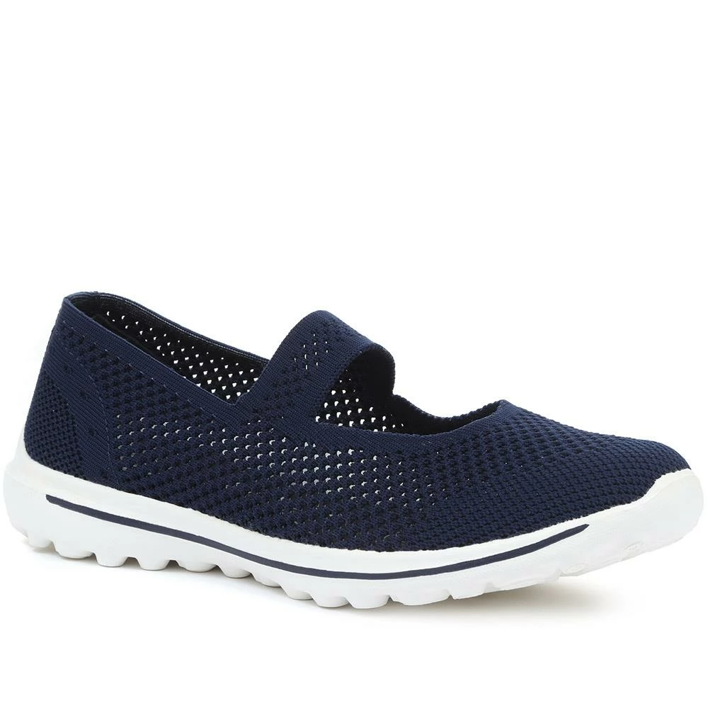 Pavers Wide Fit Stretch Mary Jane Sneakers / 317 470 3 Pavers Wide Fit Stretch Mary Jane Sneakers / 317 470