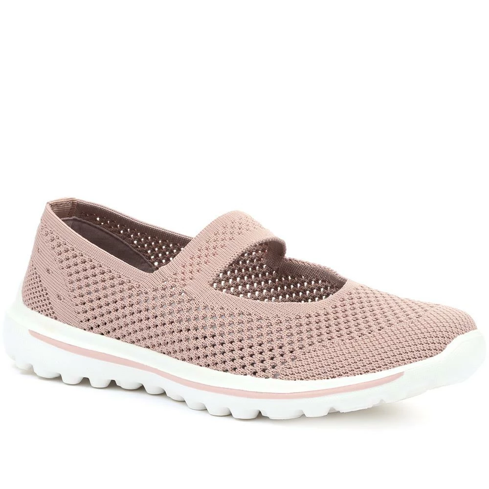 Pavers Wide Fit Stretch Mary Jane Sneakers / 317 470 4 Pavers Wide Fit Stretch Mary Jane Sneakers / 317 470