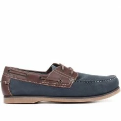 Pavers Leather Boat Shoes - SHAFI31001 / 317 608