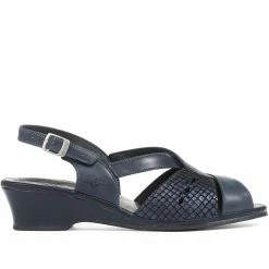 Fly Flot Wide Fit Ladies Flat Sandals - CAL31023 / 317 709 12 Fly Flot Wide Fit Ladies Flat Sandals - CAL31023 / 317 709