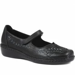 Pavers Wide Fit Touch Fasten Mary Jane - AS2400 / 308 534