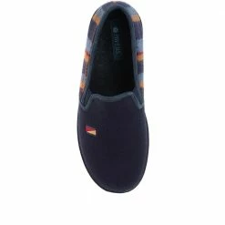 Pavers Wide Fit Slip On Men's Slippers - KOY32001 / 318 953 15 Pavers Wide Fit Slip On Men's Slippers - KOY32001 / 318 953